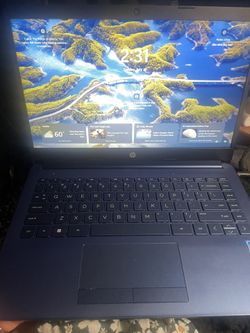 hp laptop blue model 14-cf2111wm