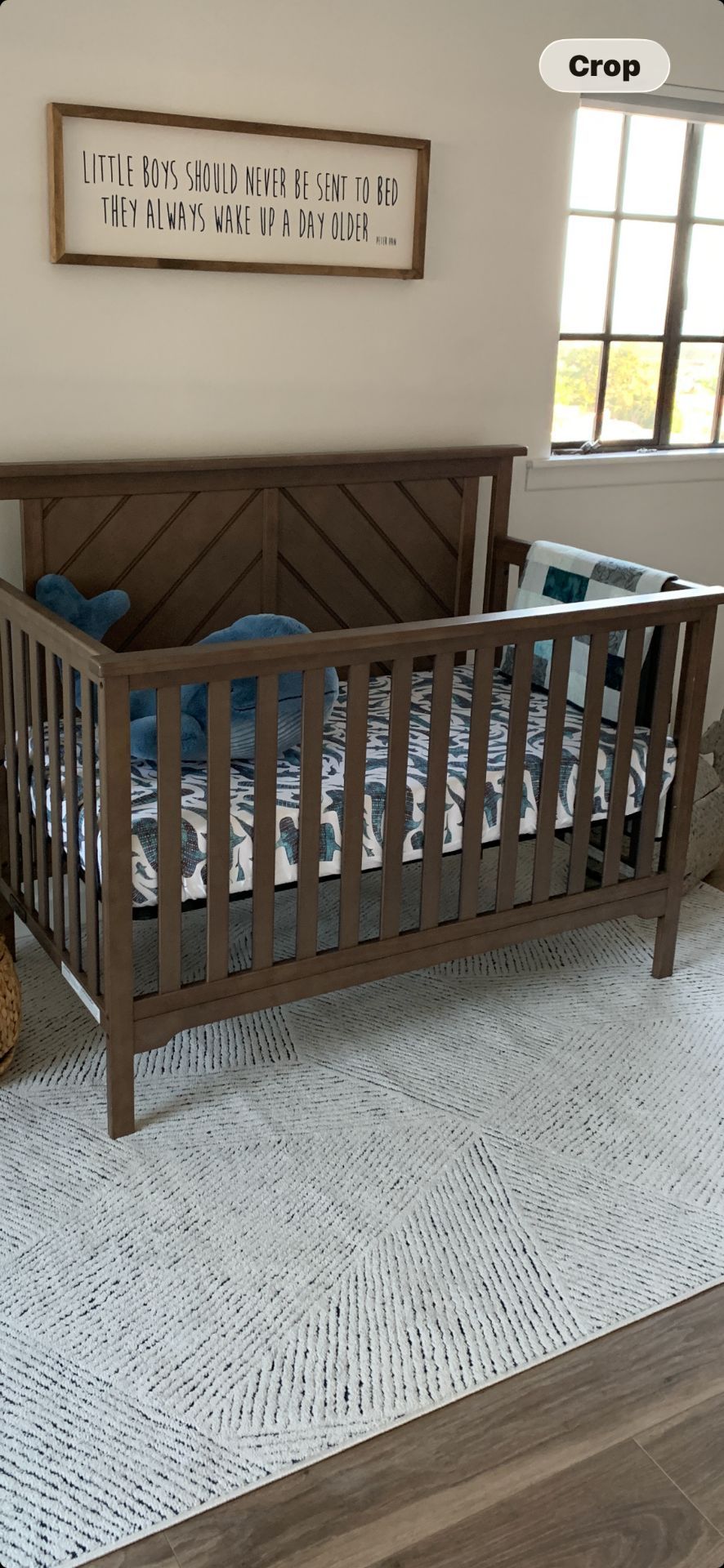 Childcraft Hampton Flat Wood crib