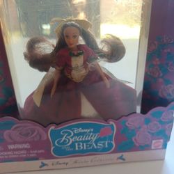 Disney beauty and the beast holiday ornament collection