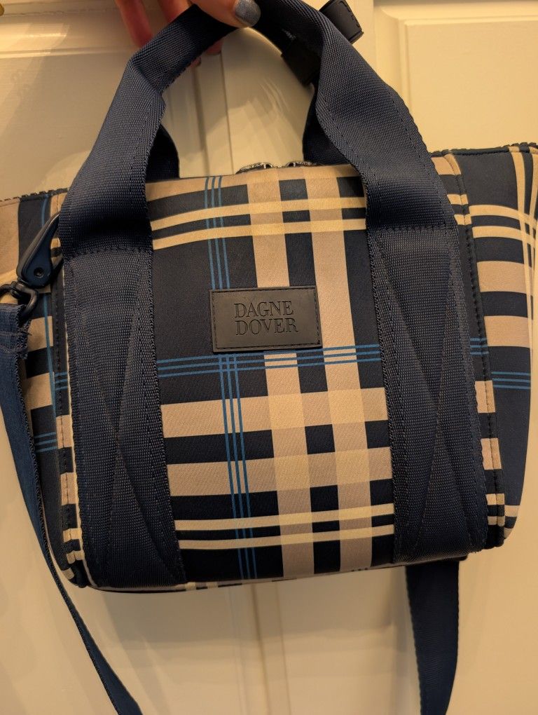 Dagne Dover Plaid Landon XS Carryall Bag