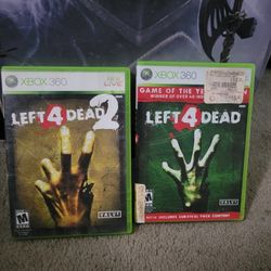 Xbox 360 Left 4 Dead And Left 4 Dead 2 Games