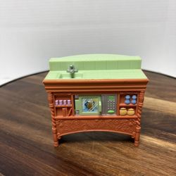 Vintage 2004 Fisher-Price Loving Family Dollhouse Kitchen Island
