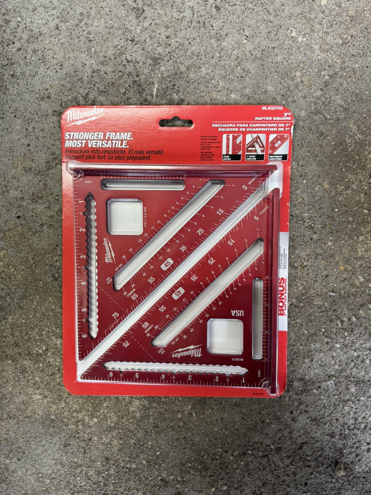 Milwaukee Rafter Square 7 in. - 2-Pack