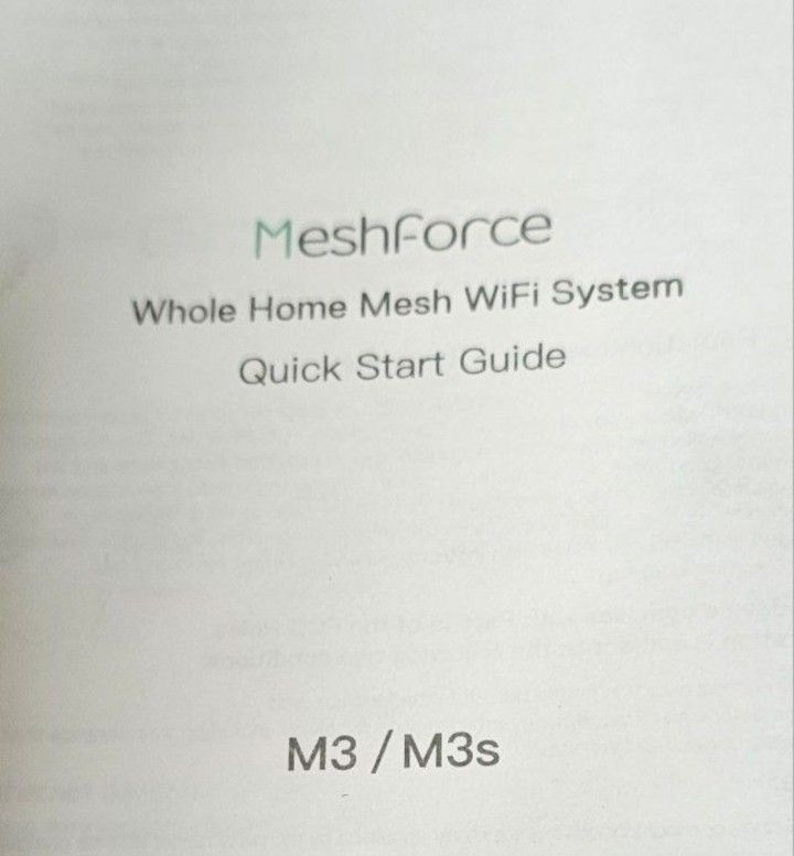 WIFI SYSTEM MESHFORCE