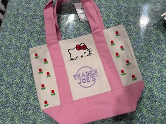 Joe’s Hello Kitty Mini Canvas Tote Bag – Pink