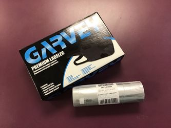 Garvey Labeler, Model 18-6, Band Layout 1601 G1812 & GX1812 White Labels
