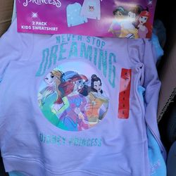 2pack Authentic Disney Toddlers Sweatshirts