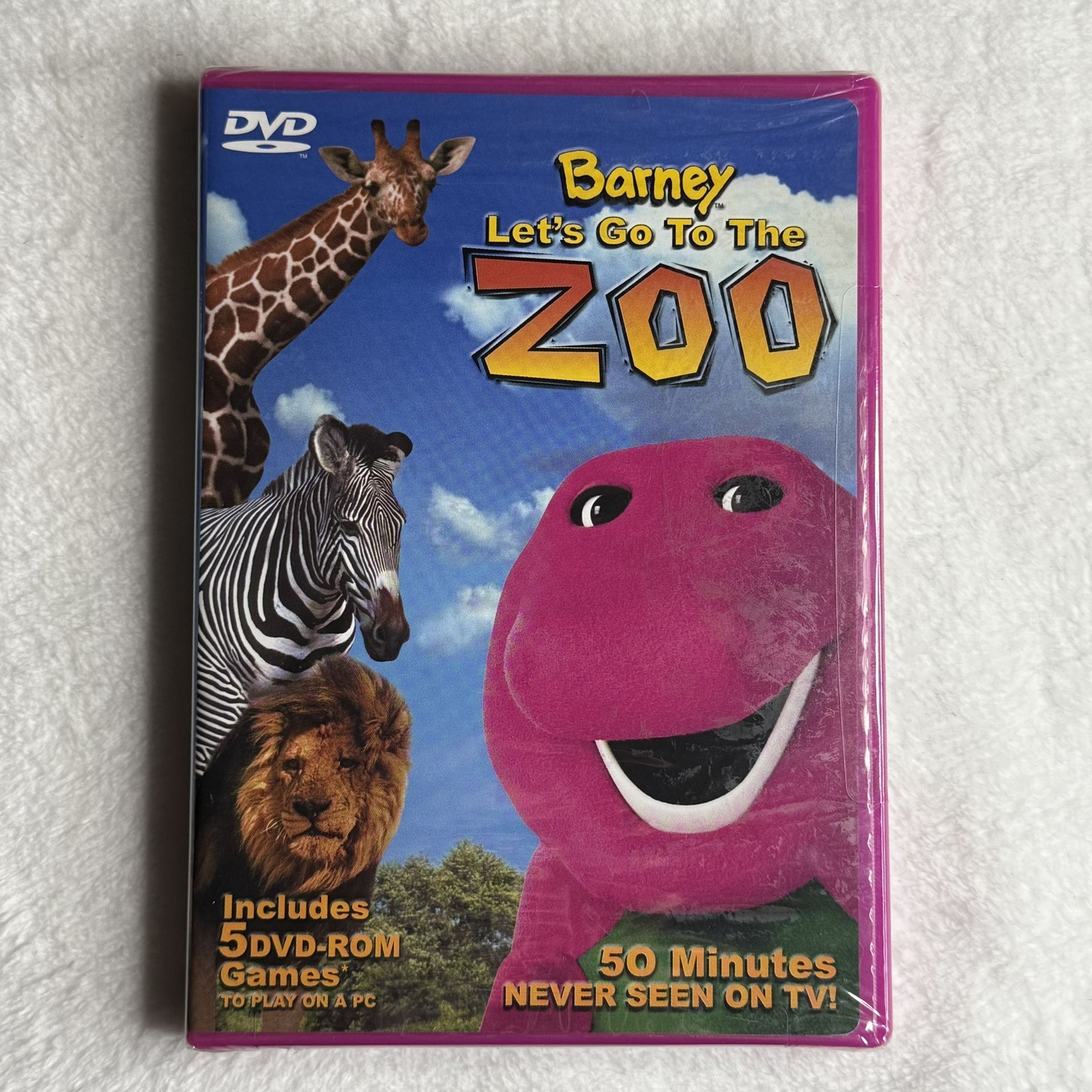 Barney: Let’s Go To The Zoo (DVD) – New & Sealed – Kids Educational Family Video