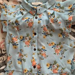 Blue dress size large 