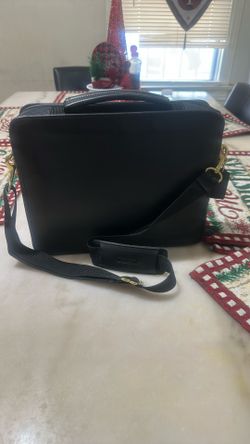 Coach Leather Laptop Suitcase
