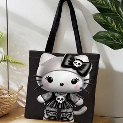 Brand New Stylish Gothic Hello Kitty Shoulder Bag