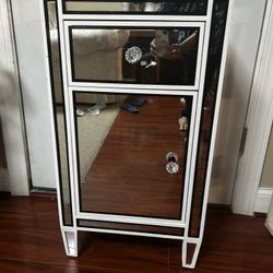 Mirror Accent Cabinet