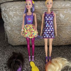 Color Reveal Barbie Dolls