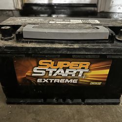Super Start Extreme Car Battery 