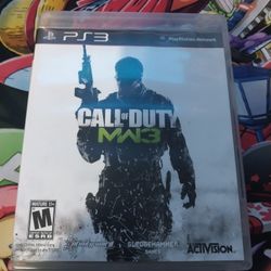 Call Of Duty Modern Warfare 3 PlayStation 3/PS3 (Read Description)