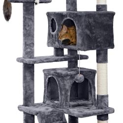 Dark gray cat condo 592575