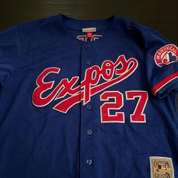 Vladimir Guerrero Montreal Expos Baseball Jersey 