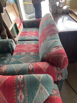 Couch and loveseat