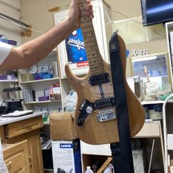 Electric Guitar And Amplifier. 