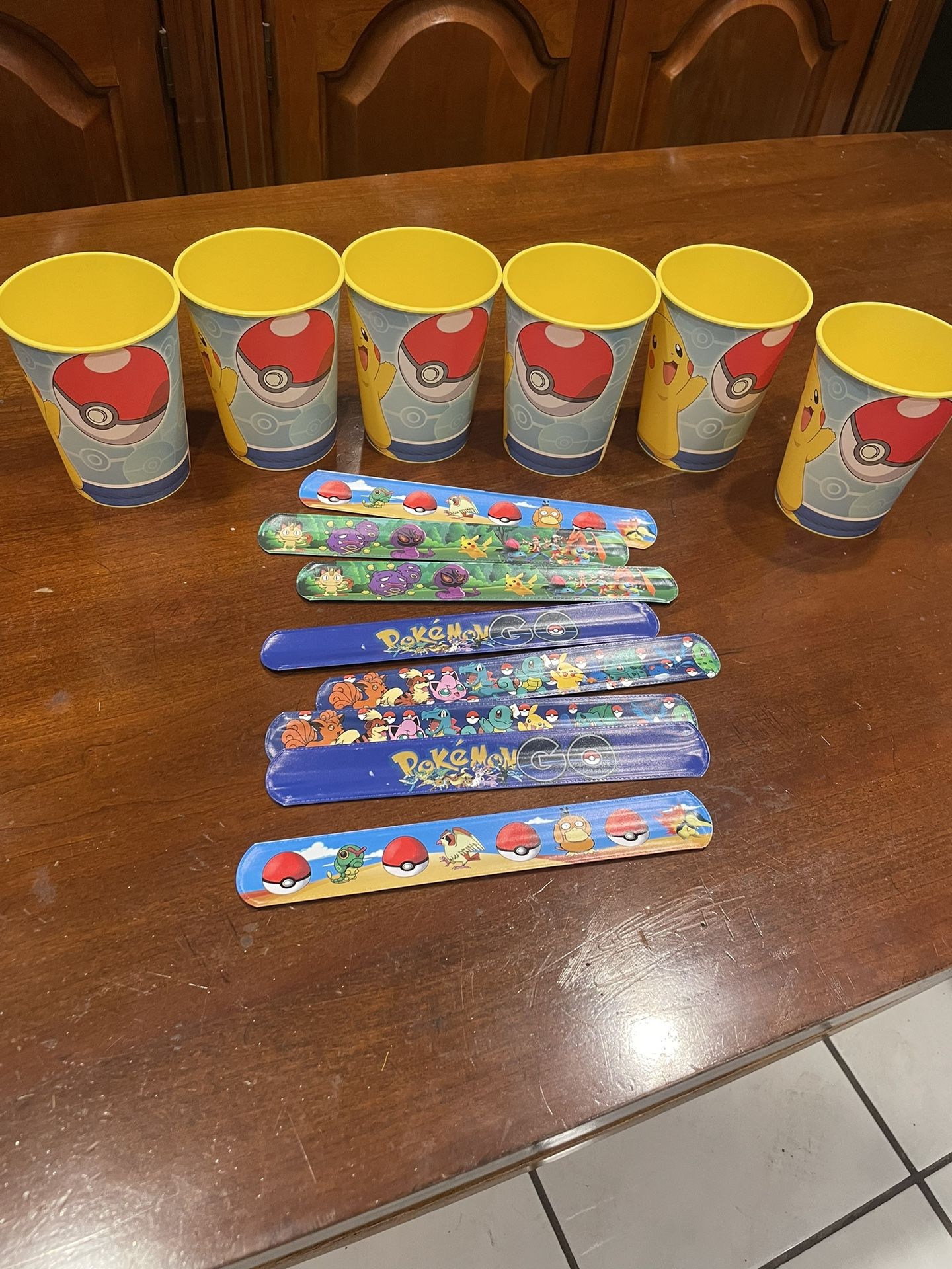 Pokemon Party Cups and Favors
