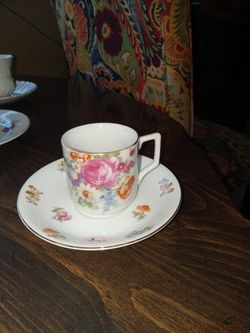 Japanese Teacup And Saucer