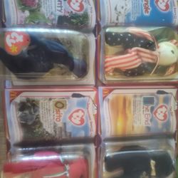 Carded Vintage Beanie Babies Collection 