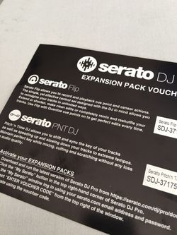 誕生日プレゼント Serato DJ PITCH N TIME DJ バウチャーコード（serato FX DJ機材