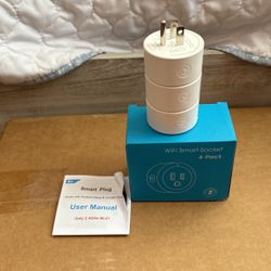 WiFi Smart Socket 3/4 With Instructions