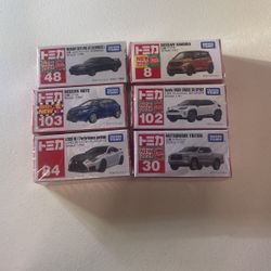1:64 Tomica Diecast Cars