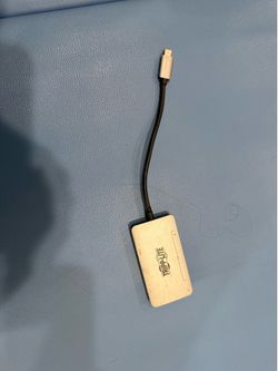 Tripp Lite USB-A,  USB-C to HDMI adapter.