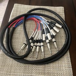 SAXT 8x10m TRS Snake Cable