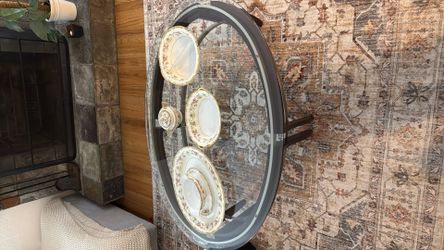 Vintage Noritake Aberdale Serving Set – Pink/Orange Floral with Gold Trim