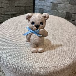 Vintage Ceramic Bear Candle Holder 