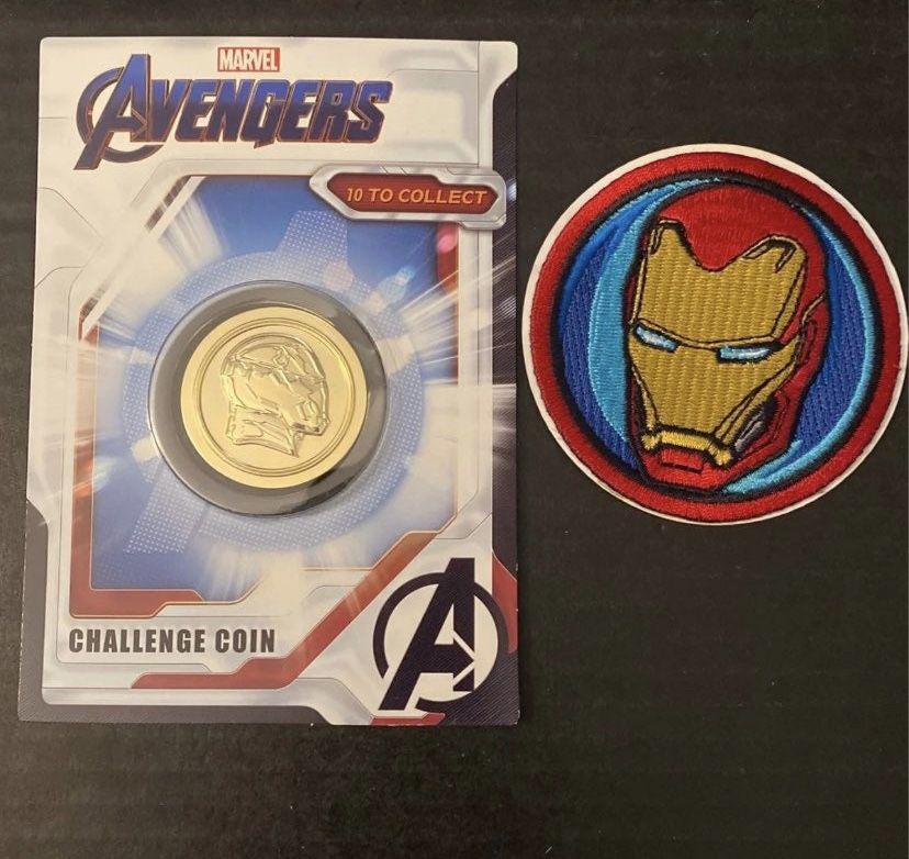 Avengers Endgame Iron Man Challenge Coin