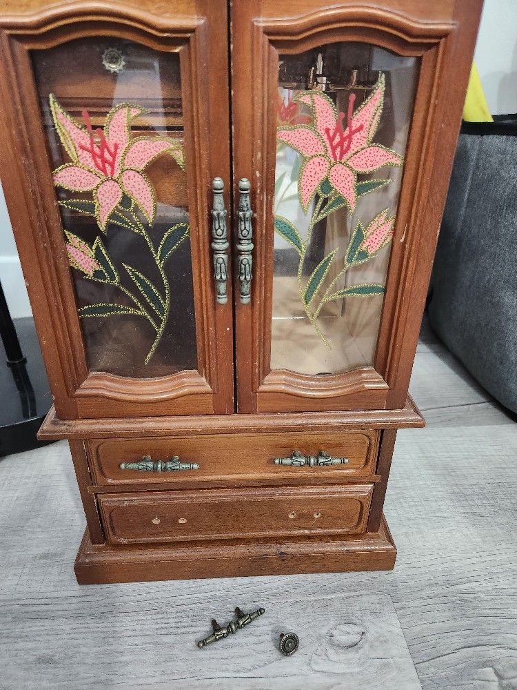 Vintage Music Jewelry Box