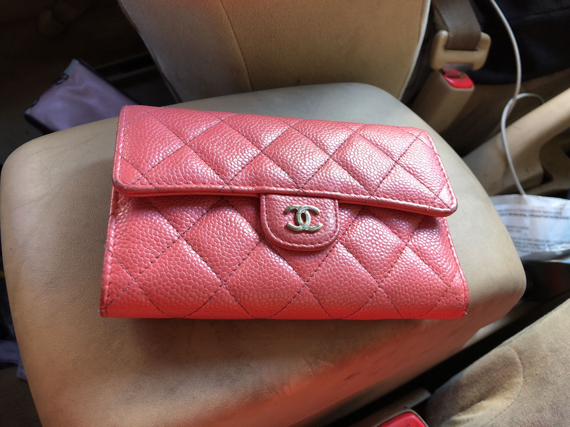 Pink Women’s Chanel Wallet