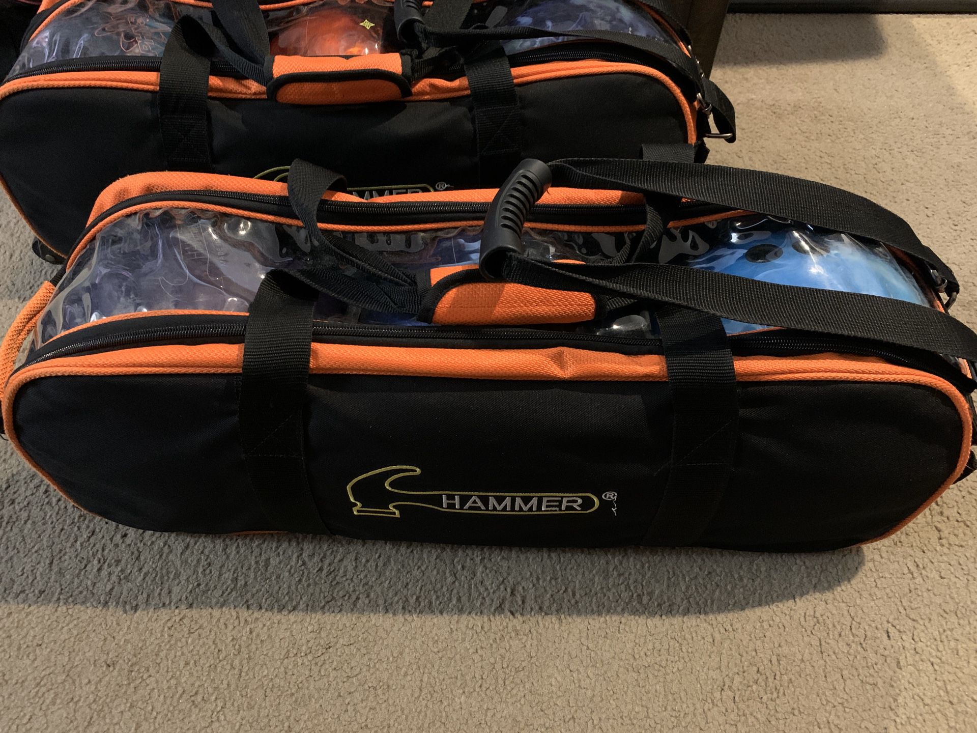 Various Hammer Bowling Bags