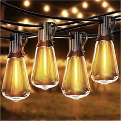 Brand New!! 50FT ST38 LED Outdoor String Lights