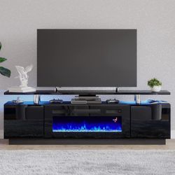 AmerLife Fireplace and TV Stand 