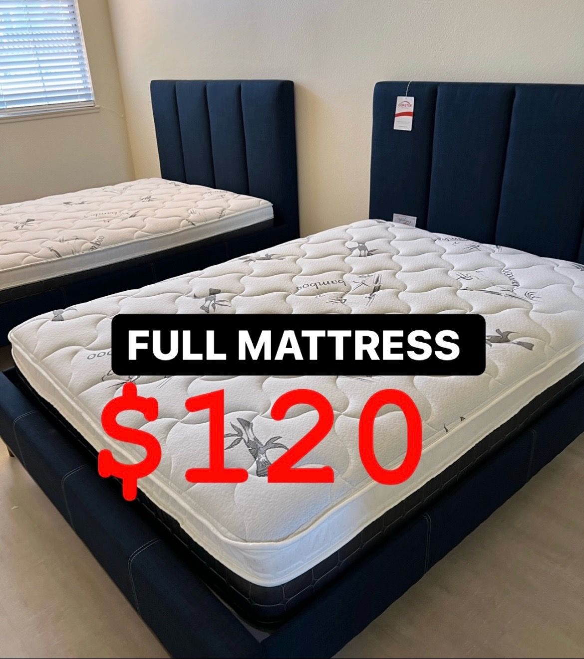 New full mattress only $120