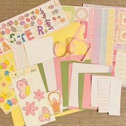 Easter & Spring Card/Scrapbook Items