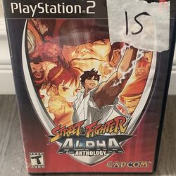 Street Fighter Alpha Ps2