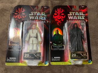 Star Wars Celebration 2019 Black Series Obi-Wan Kenobi and Darth Maul 2-Pack