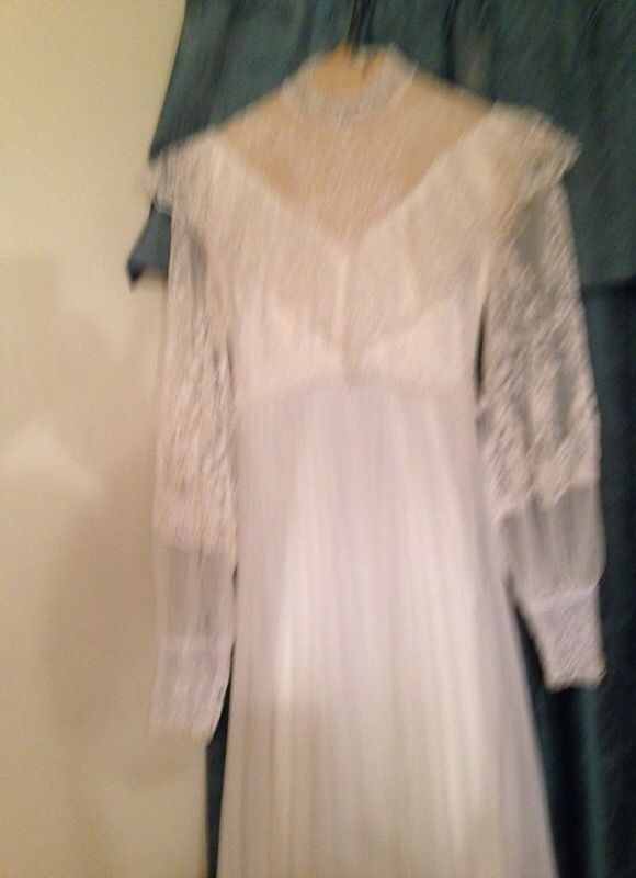 Vintage 1980 Wedding Gown