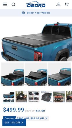Oedro bed cover  for Toyota Tacoma  3rd generation