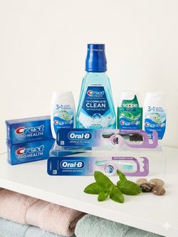 Crest & Oral-B Oral Care Bundle