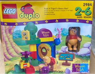 New 2984 Lego Duplo Pooh N Piglet’s Honey Hunt 1999