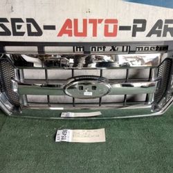 2015 - 2016 - 2017 FORD F150 F-150 XLT FRONT CHROME GRILLE OEM AX65456