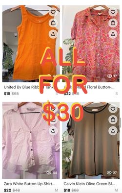 Bundle of 4 Women's Tops