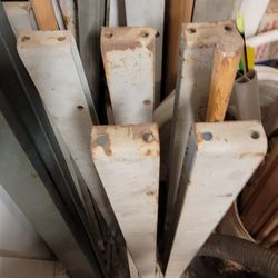 48" Cantilever Arms 1/2" Steel Heavy Duty Shelves